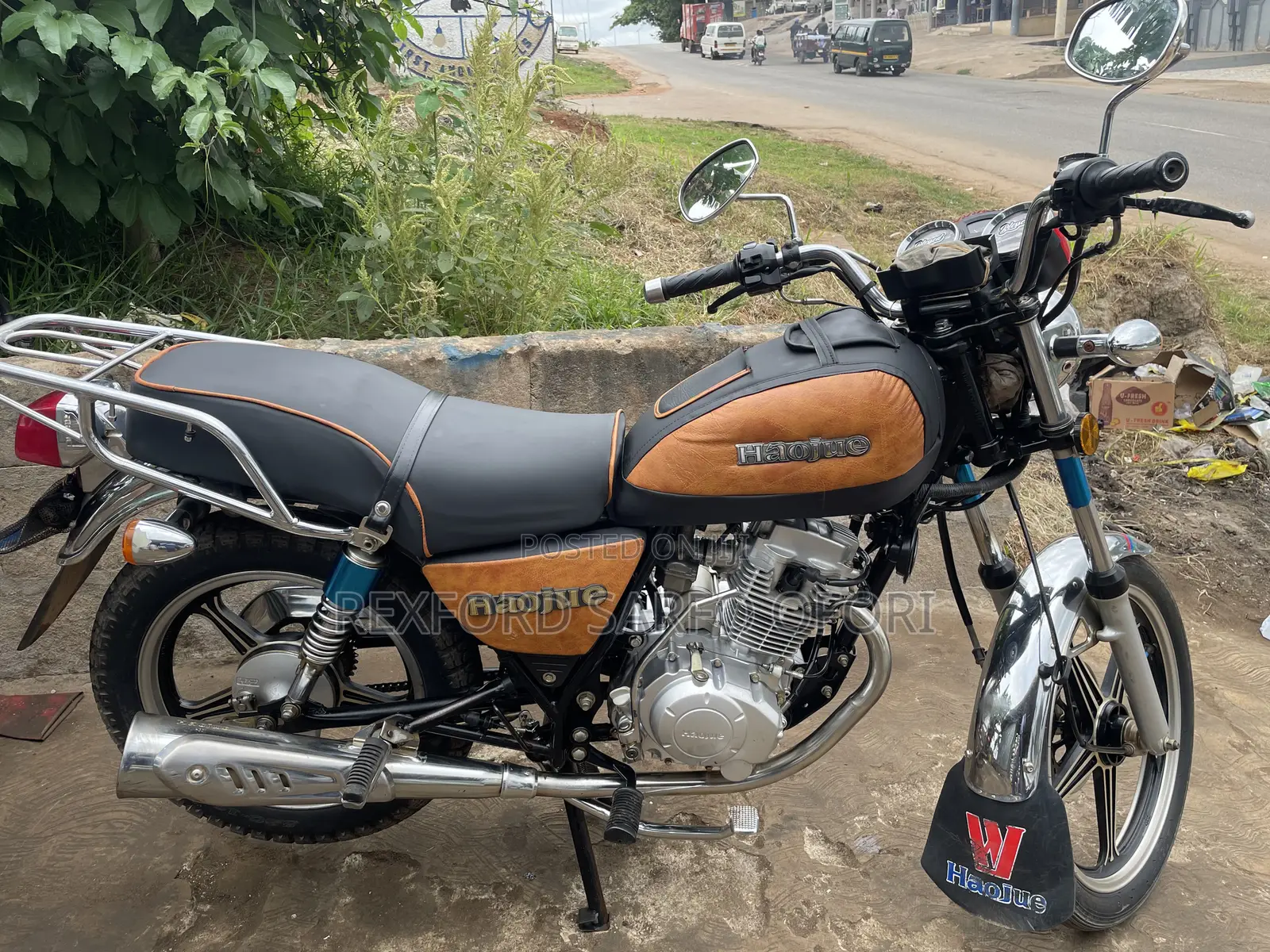 Haojue HJ125-8K 2025 Black