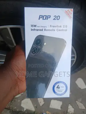 New Tecno Pop 20 64 GB Black