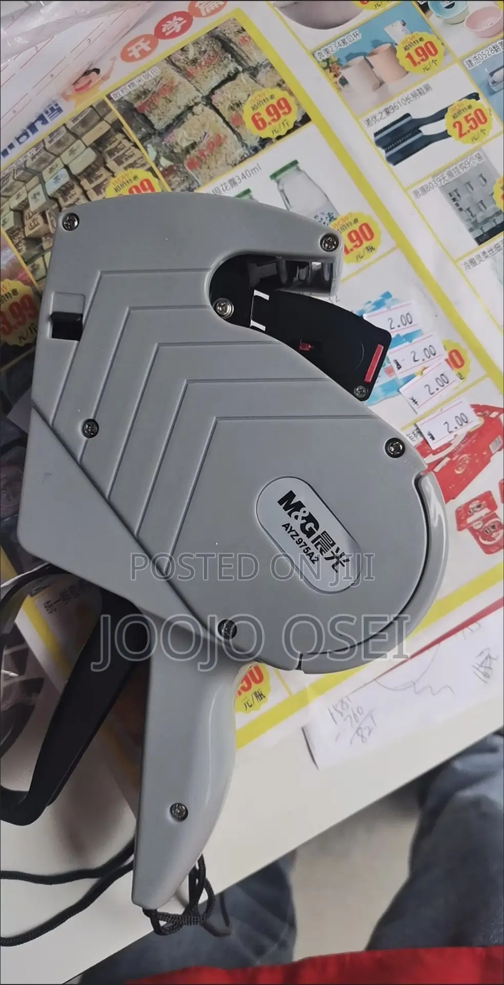 Automatic Price Tagging Labeling Machine