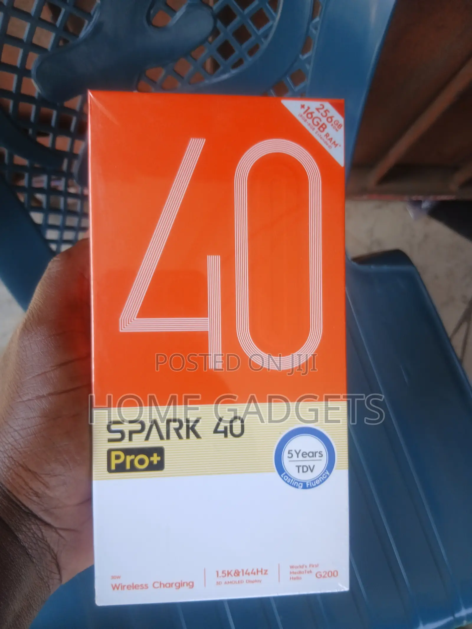New Tecno Spark 40 Pro+ 256 GB Black