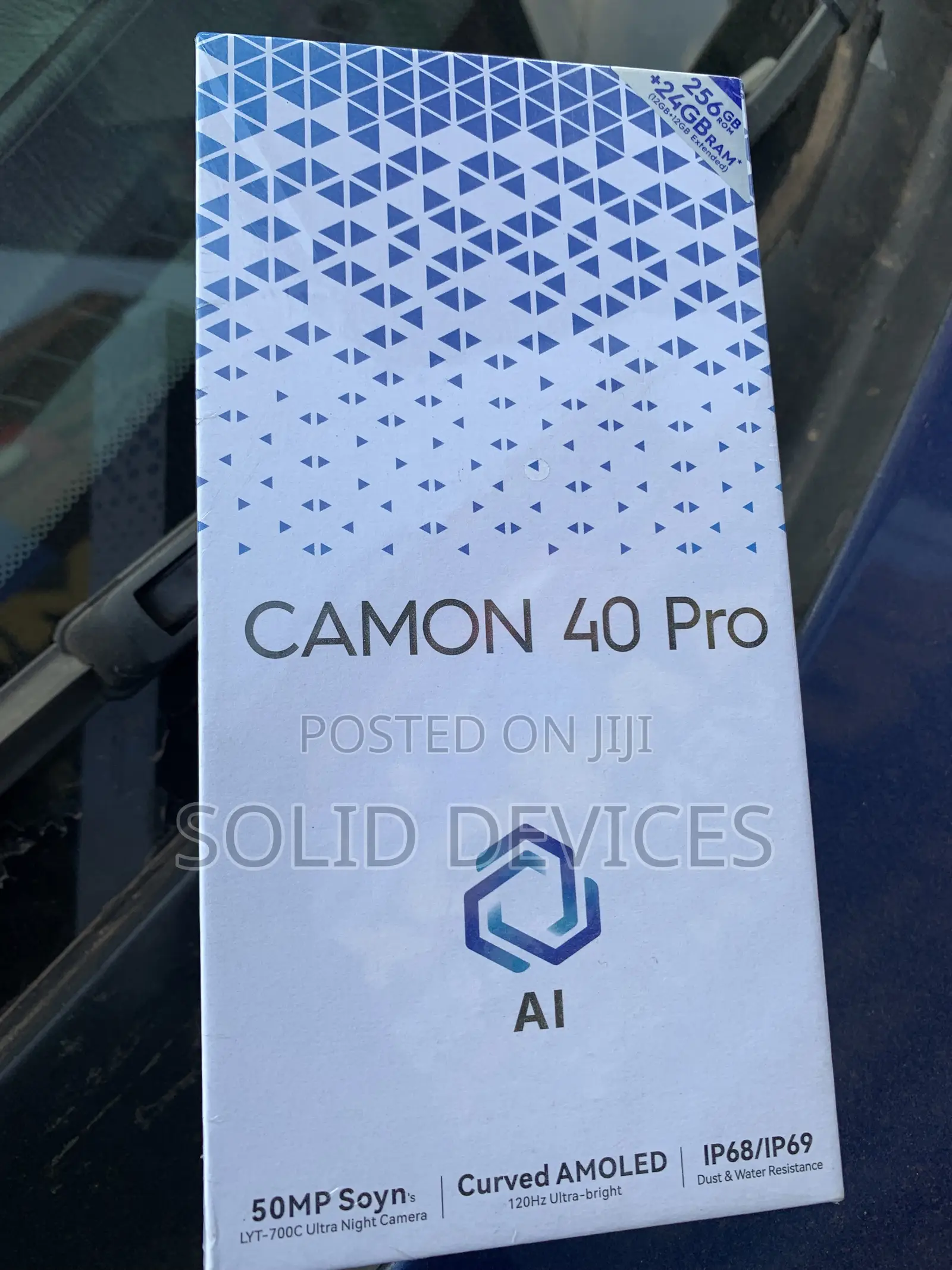 New Tecno Camon 40 Pro 5G 256 GB Blue