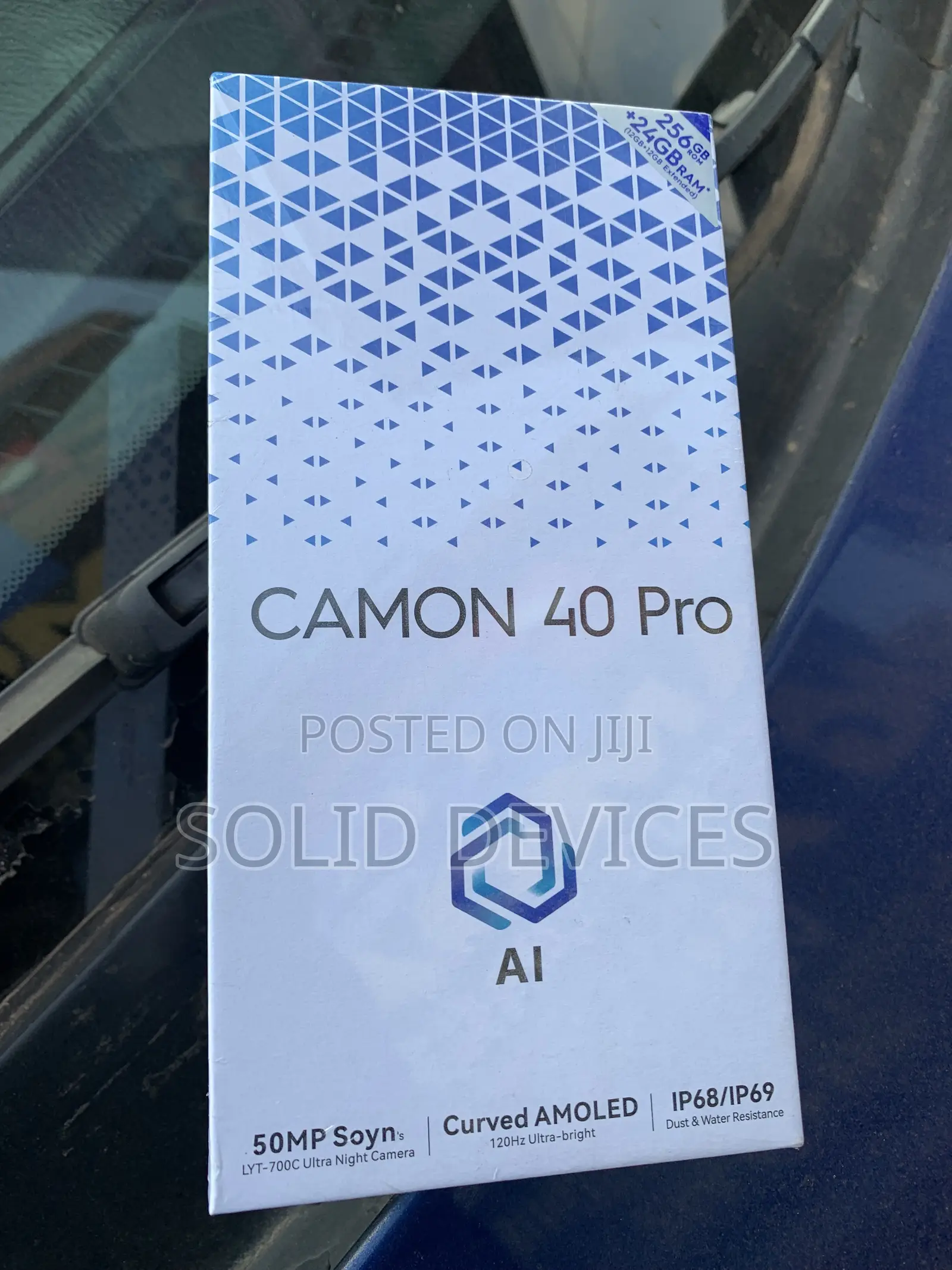 New Tecno Camon 40 Pro 5G 256 GB Blue