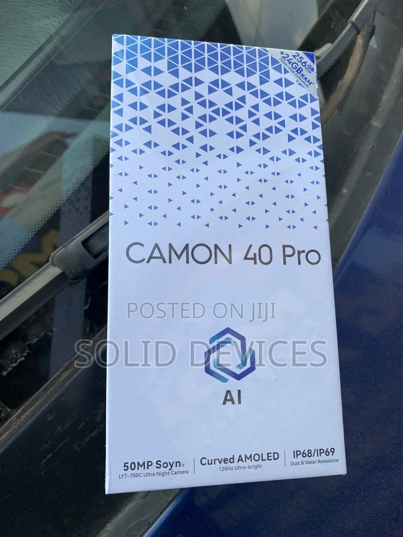 New Tecno Camon 40 Pro 5G 256 GB Blue