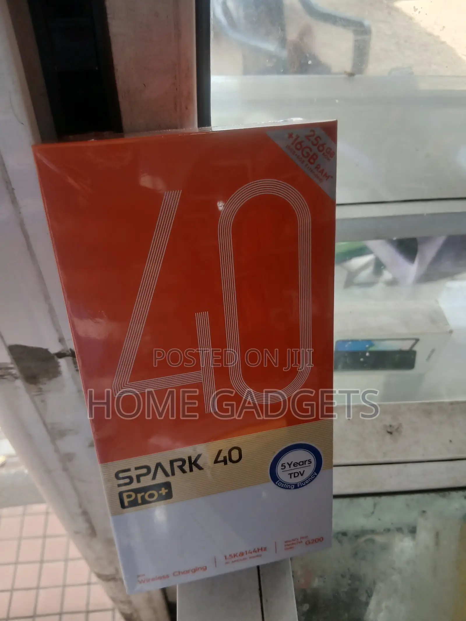 New Tecno Spark 40 Pro+ 256 GB Black