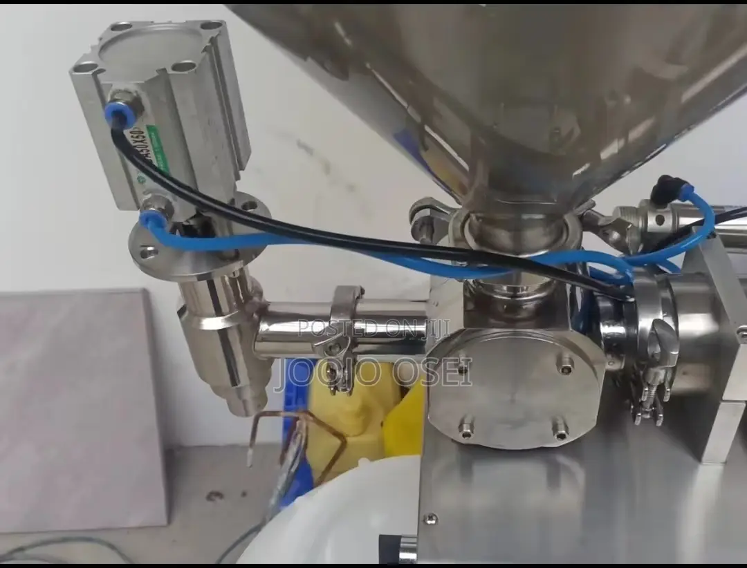 Pedal Controlled Paste Filling Machine. 100 - 1000ml