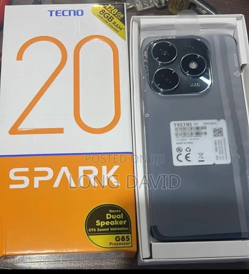 New Tecno Spark 20 256 GB