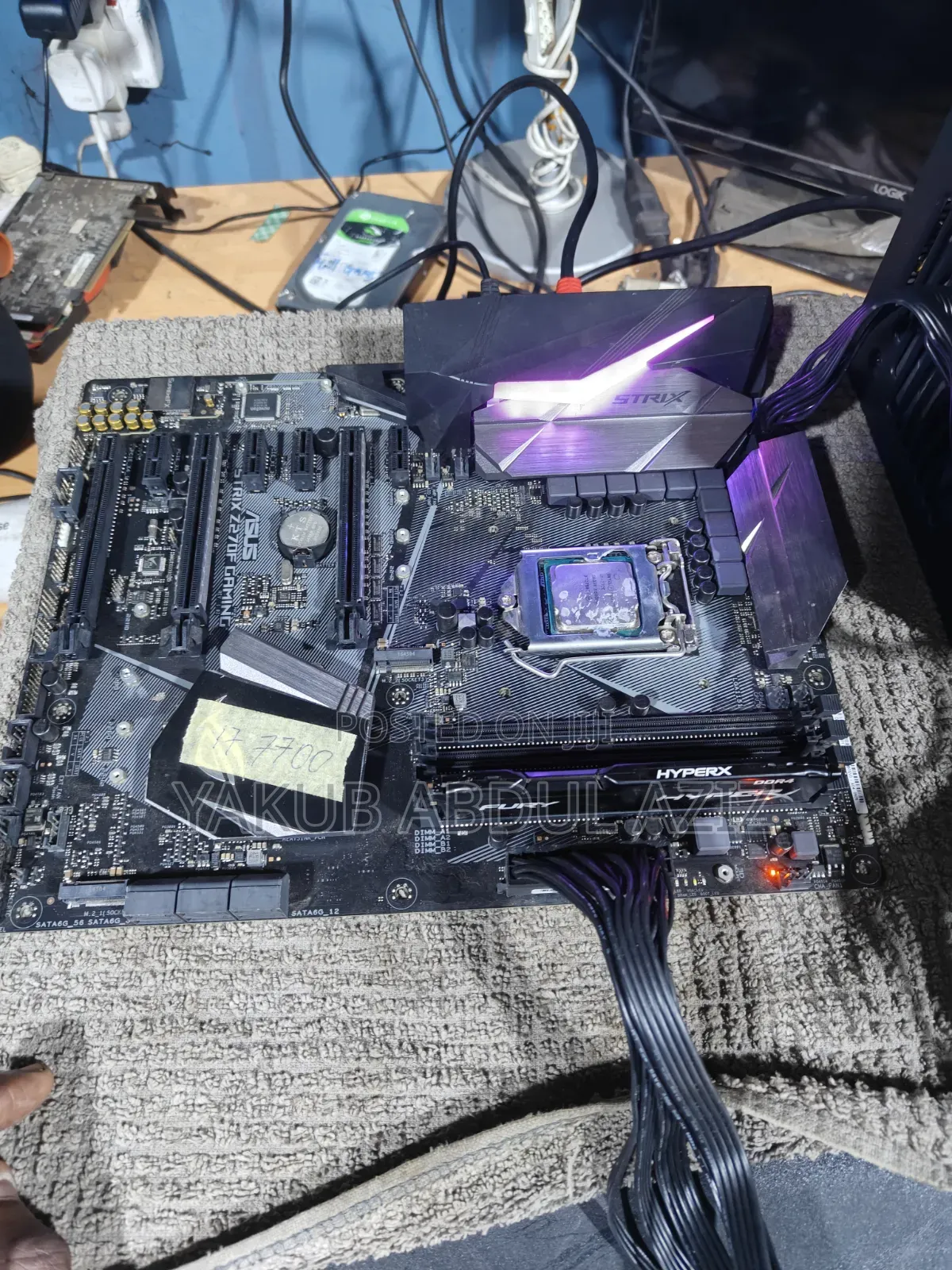 I7 7700 Board and Processor