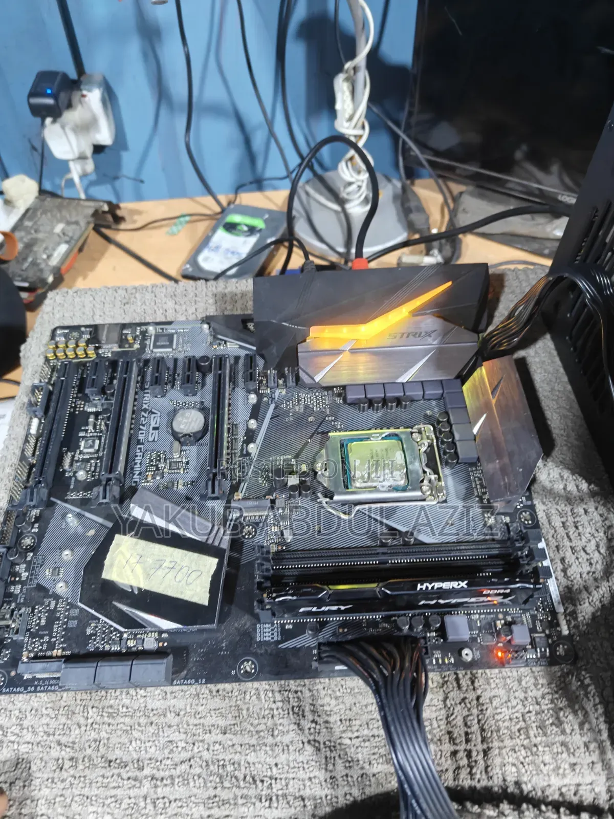 I7 7700 Board and Processor