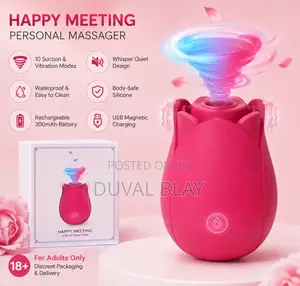Rose Vibrator Vagina Clitoris Sucker