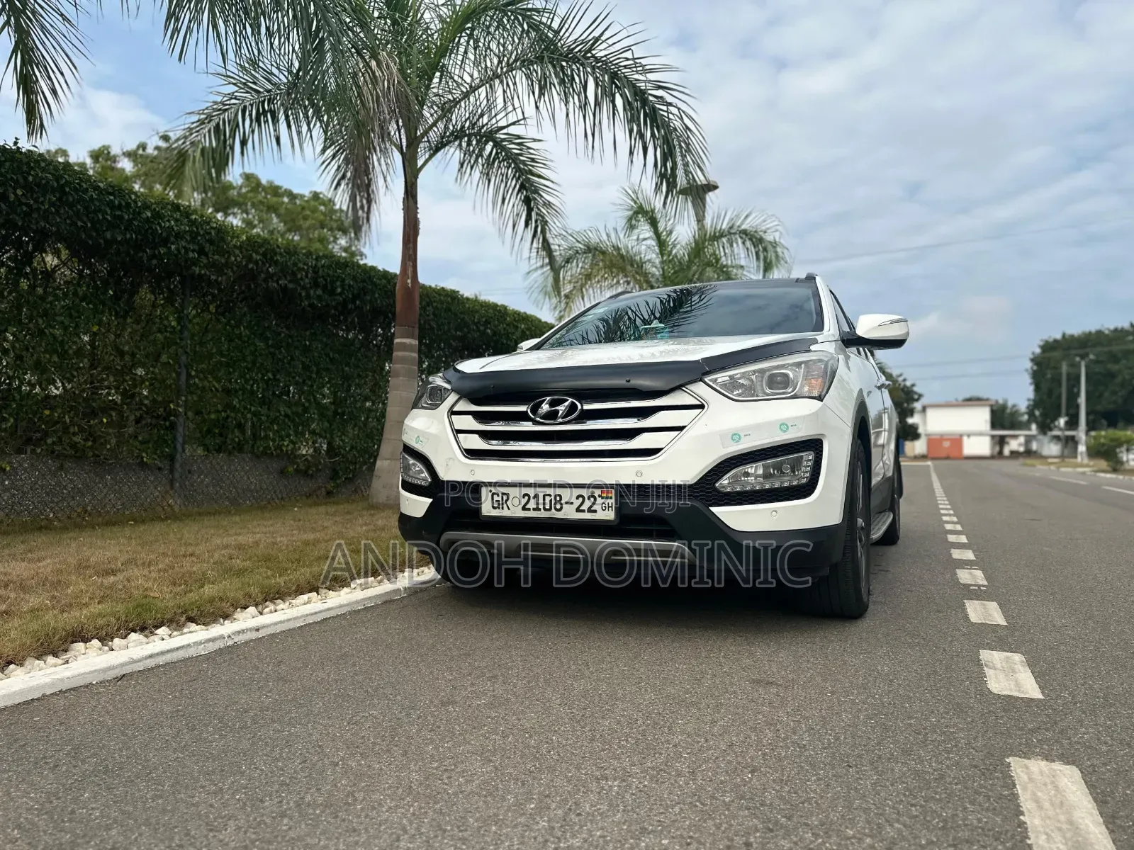 Hyundai Santa Fe 2013 White