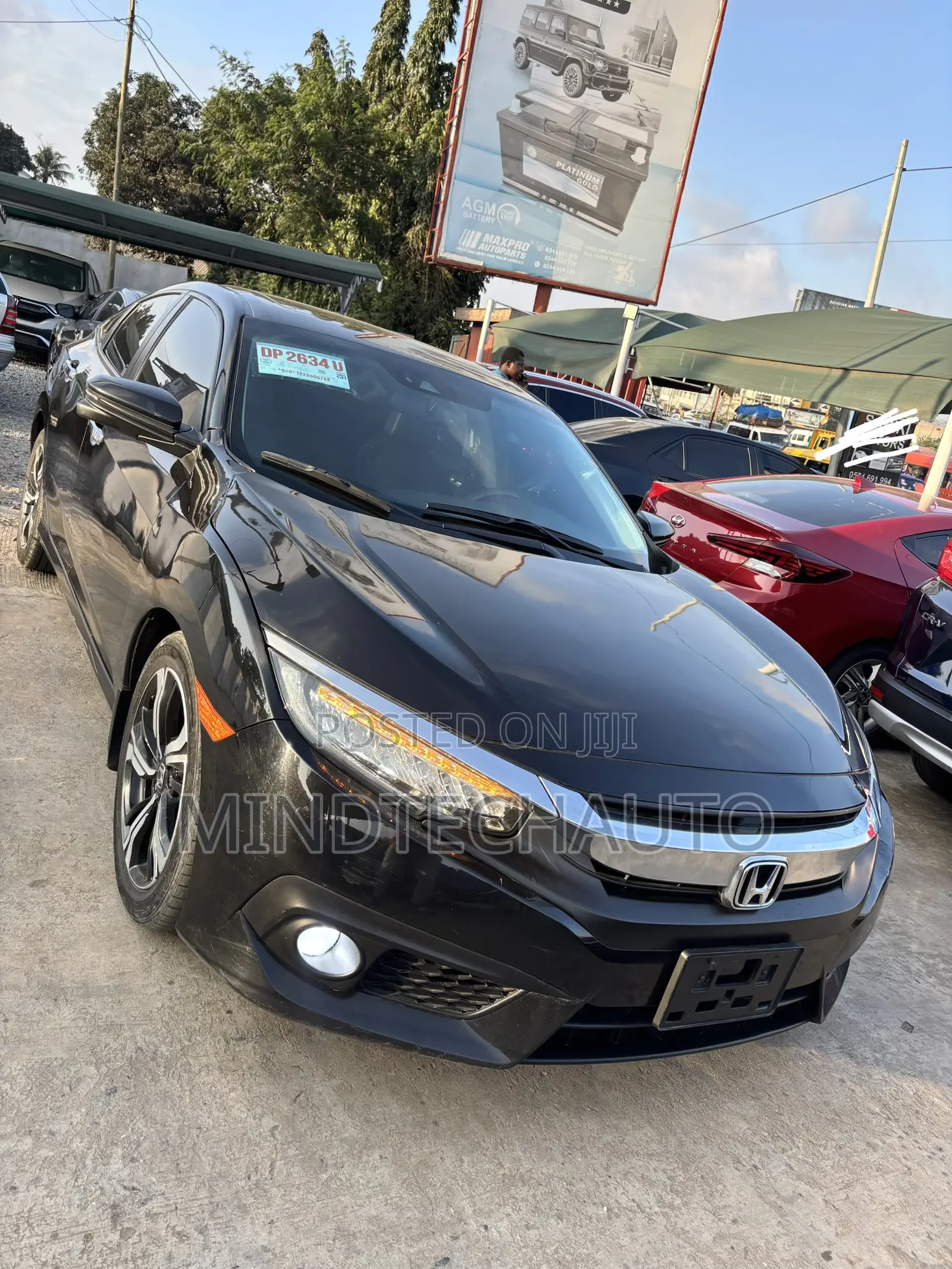 Honda Civic Touring 2dr Coupe (1.5L 4cyl) 2017 Black