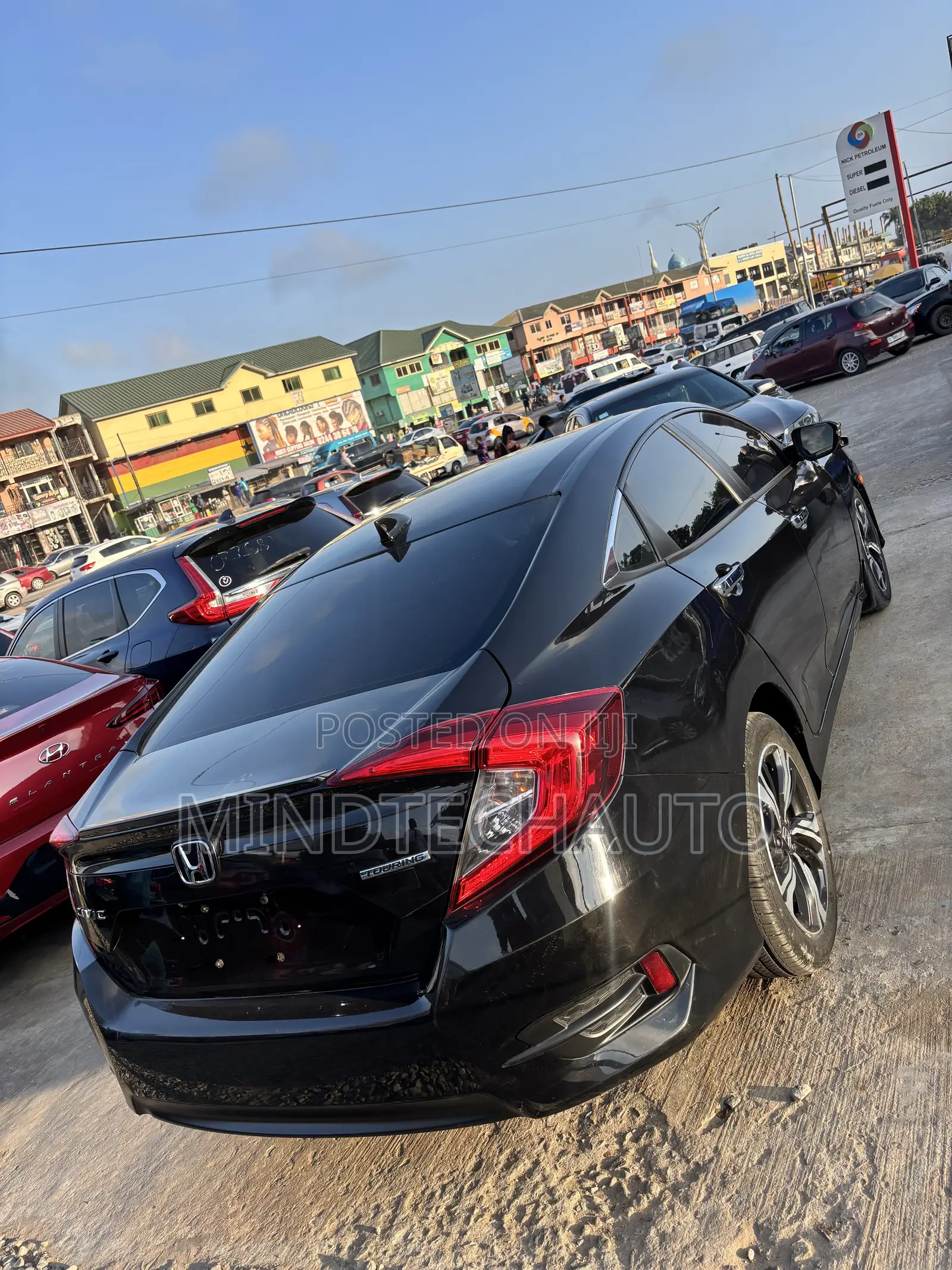 Honda Civic Touring 2dr Coupe (1.5L 4cyl) 2017 Black