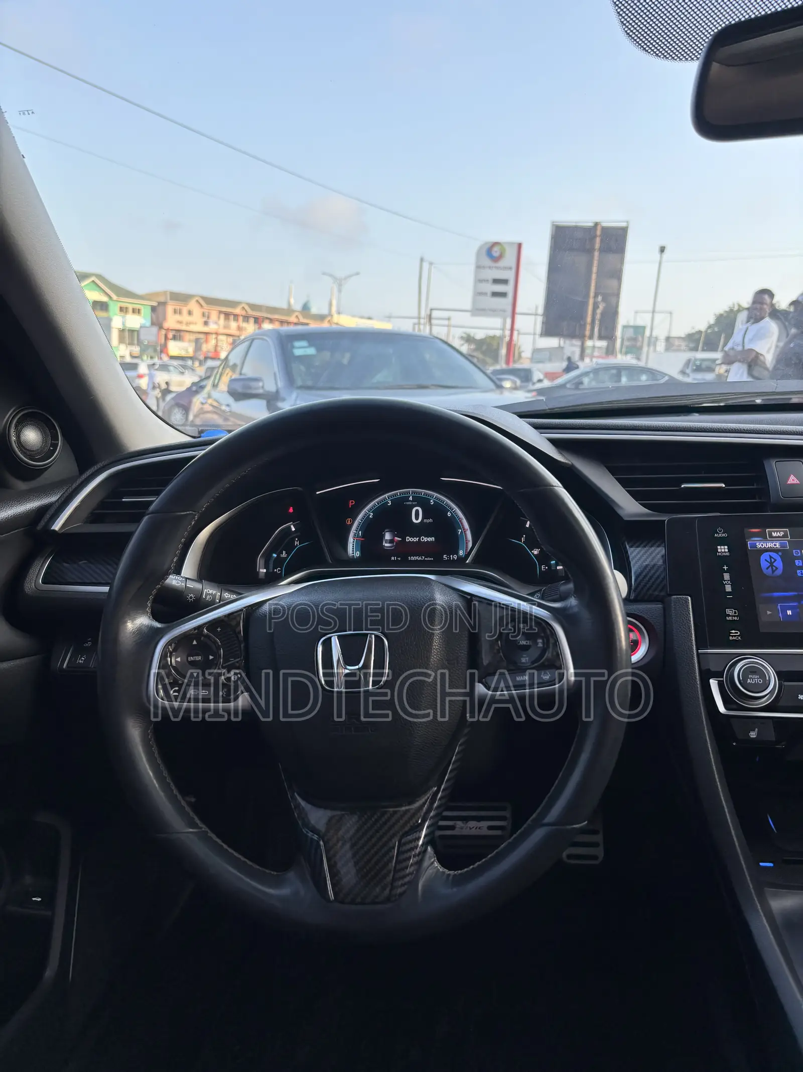 Honda Civic Touring 2dr Coupe (1.5L 4cyl) 2017 Black