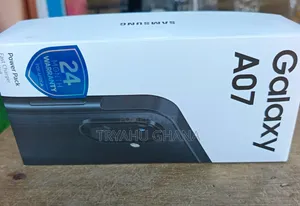 New Samsung Galaxy A07 4G 64 GB Black