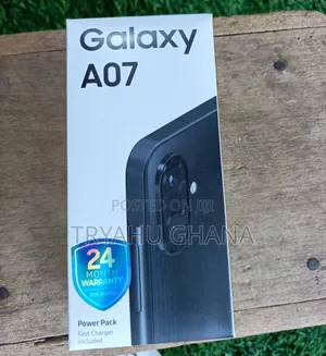 New Samsung Galaxy A07 4G 64 GB Black