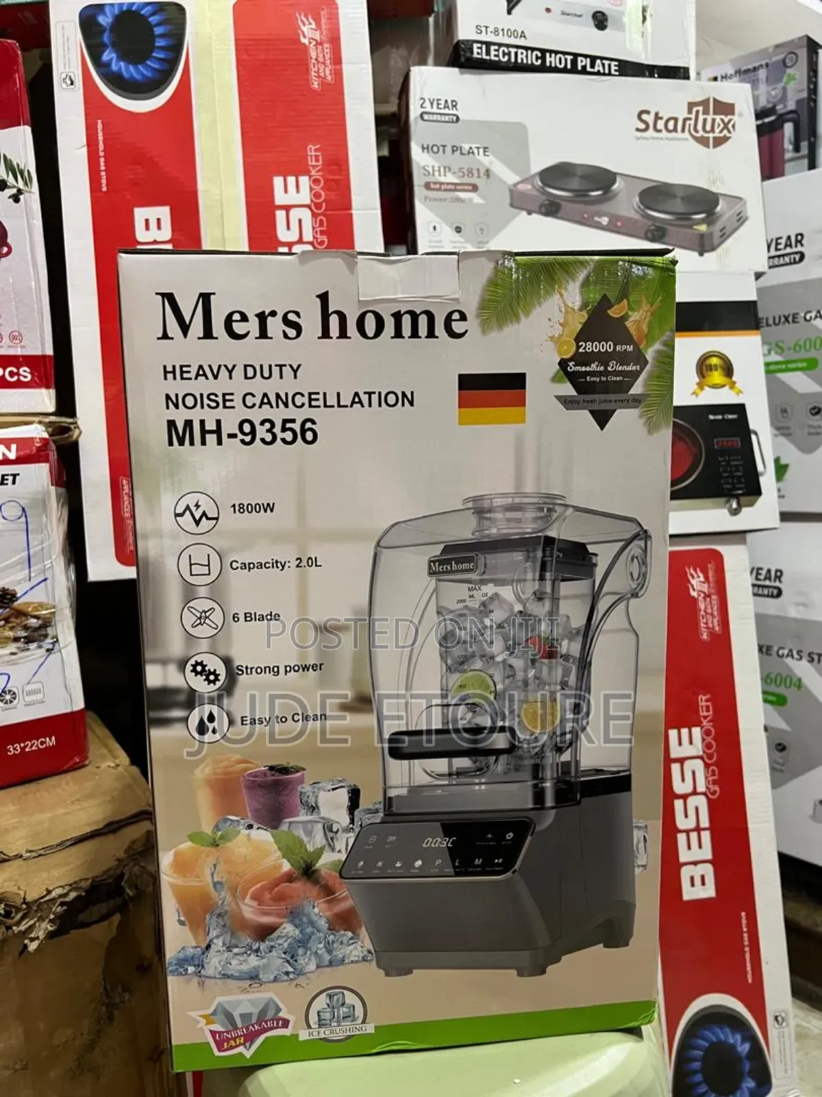 Mers Home Heavy Duty Blender