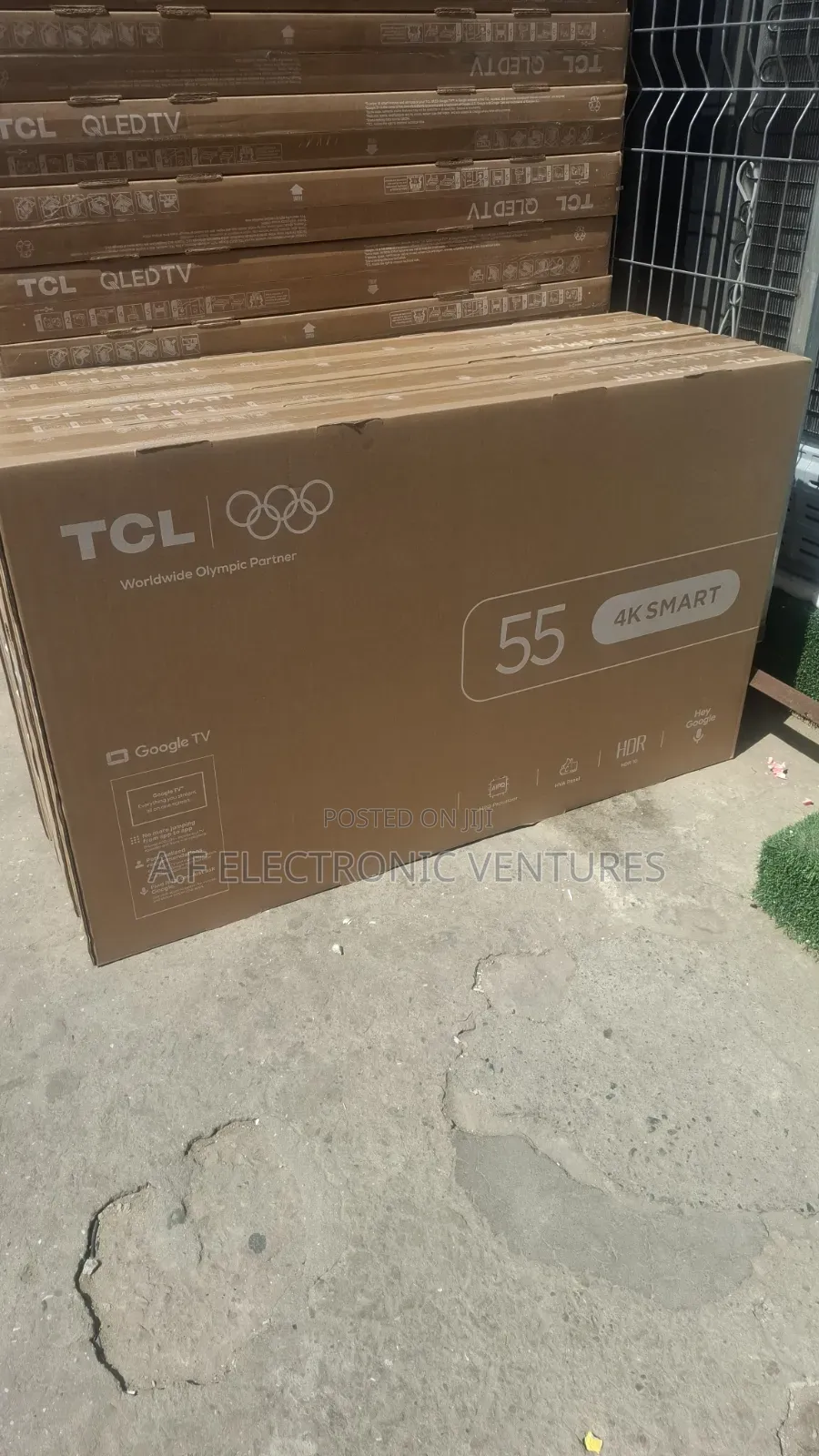 TCL 55-Inches Uhd Google Smart TV