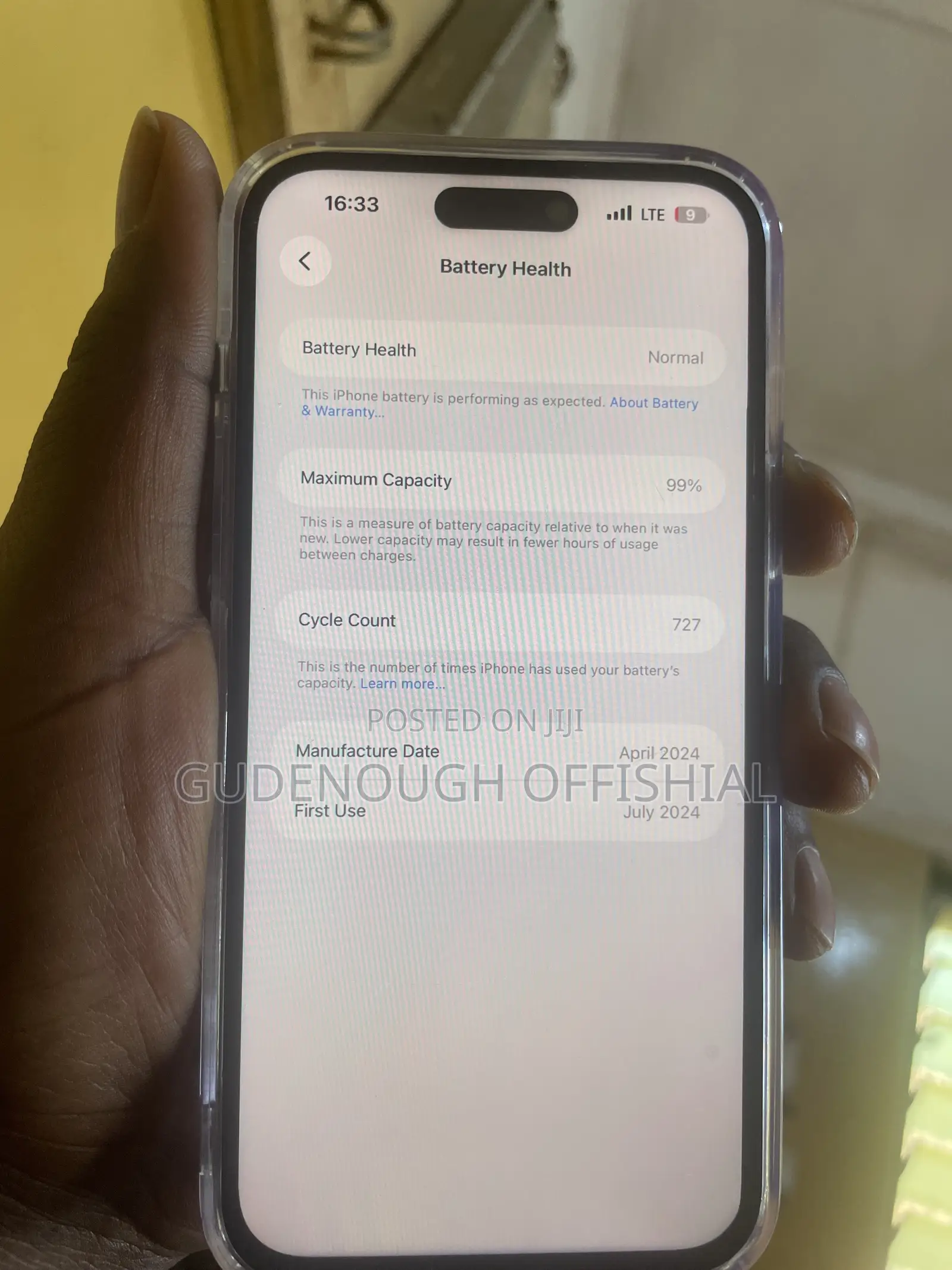 Apple iPhone 15 Plus 128 GB Black