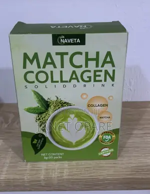 100 Percent Matcha Collagen Solid Drink