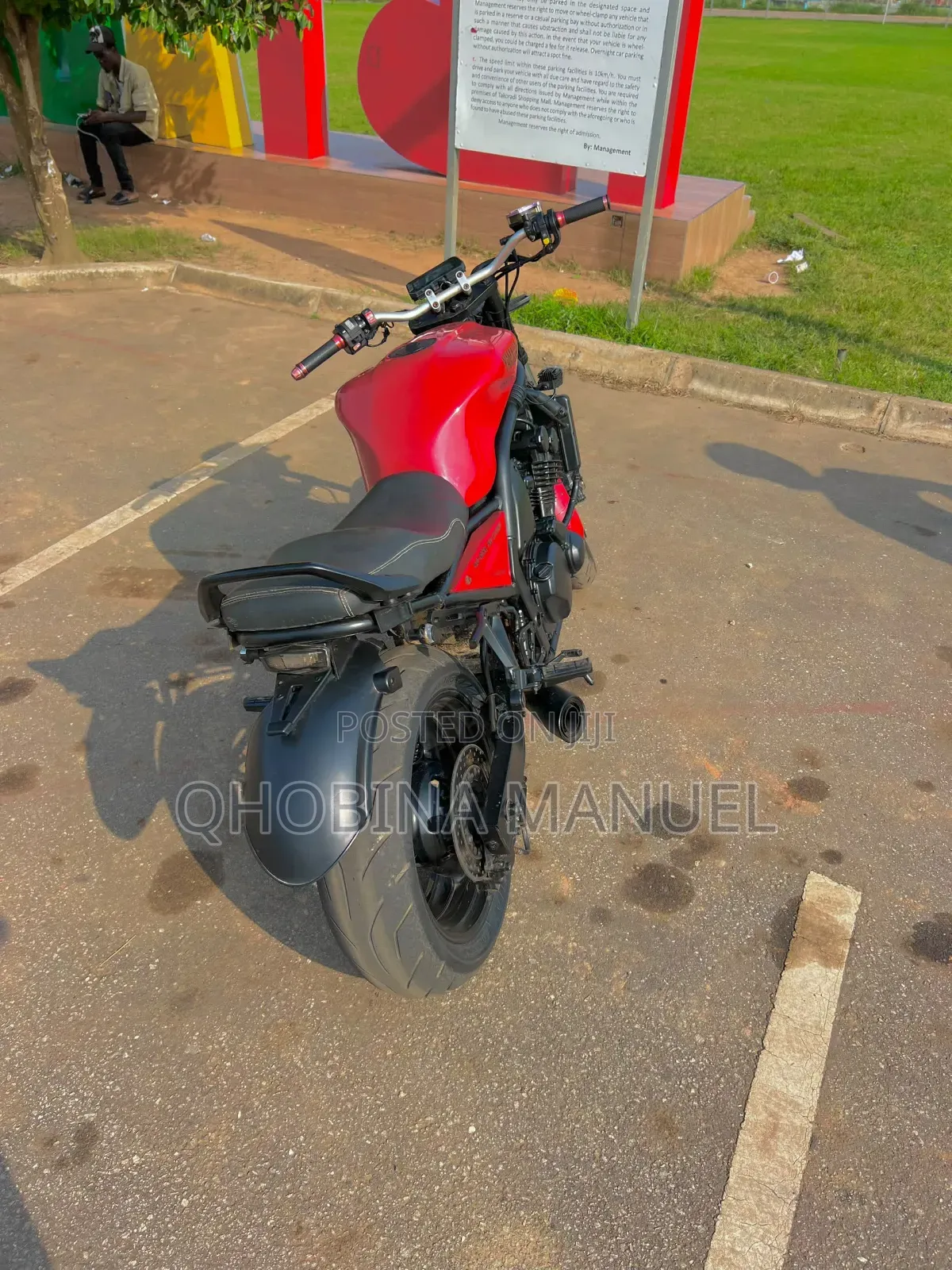 Yamaha FZ 2002 Red