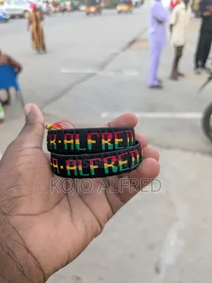 Customized Woven Wristbands Name Bracelets (Handmade)