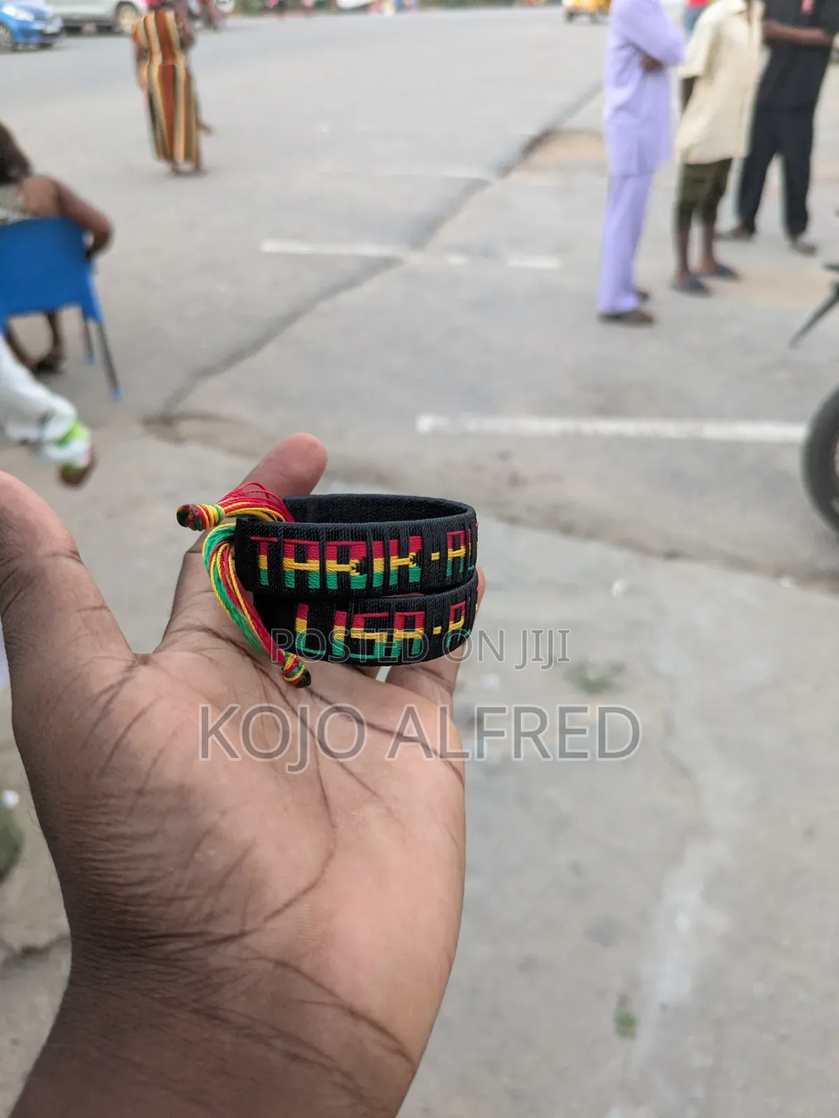 Customized Woven Wristbands Name Bracelets (Handmade)