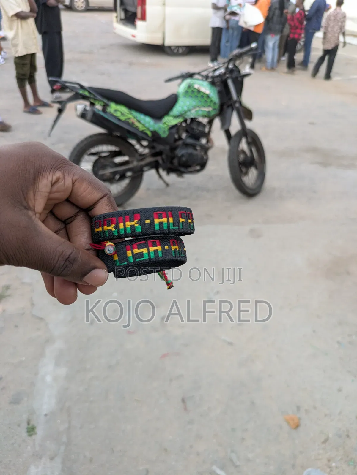 Customized Woven Wristbands Name Bracelets (Handmade)
