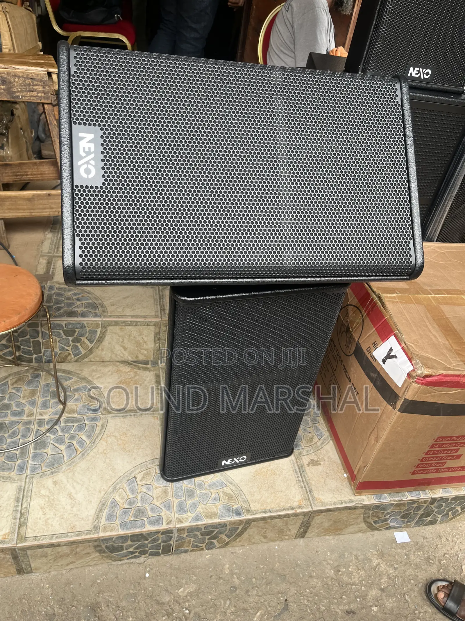 Nexo 15” Stage Monitor Speakers