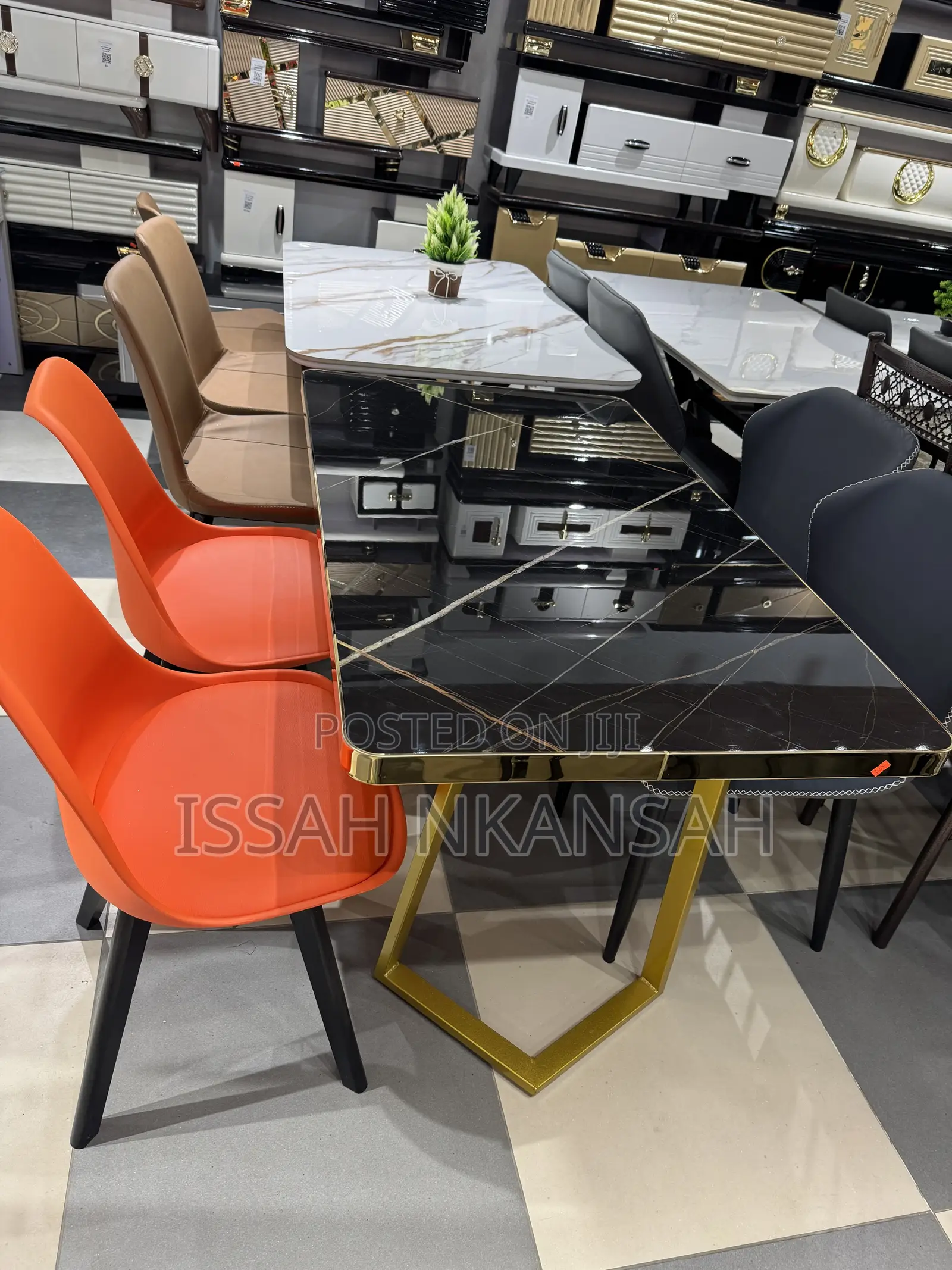 Marble Table and 4 Chairs