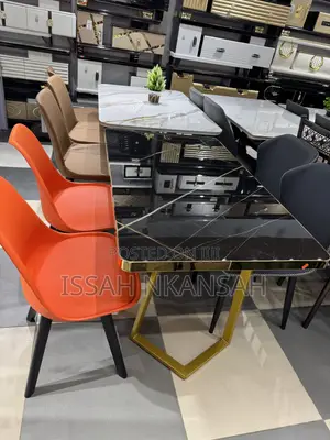 Marble Table and 4 Chairs
