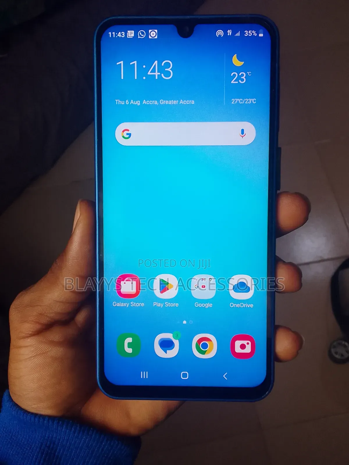 New Samsung Galaxy A17 5G 256 GB Blue