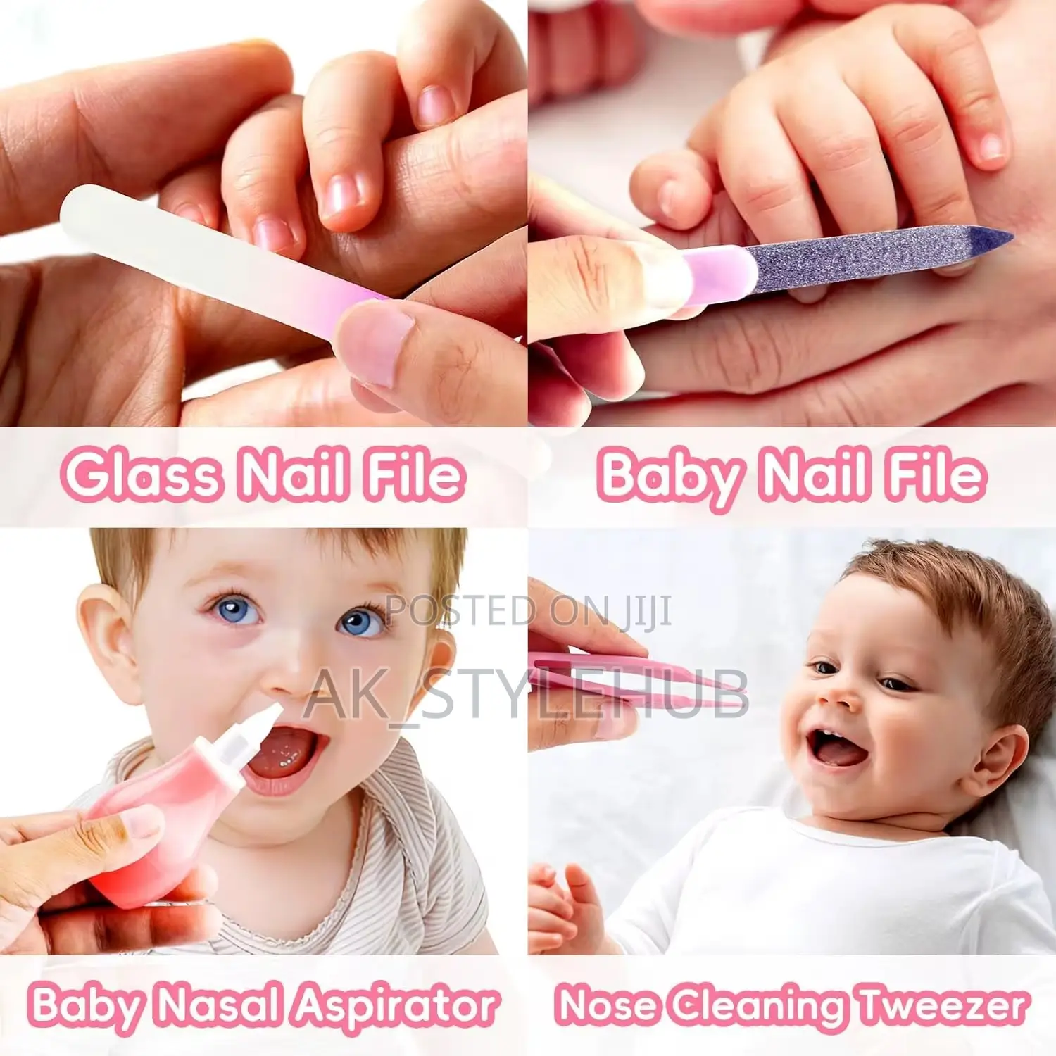 Baby Grooming Kit Pouch 13 Pieces