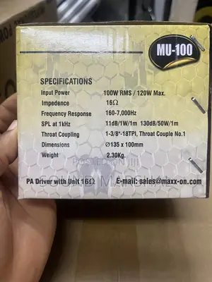 Maxxon Driver Unit 100W