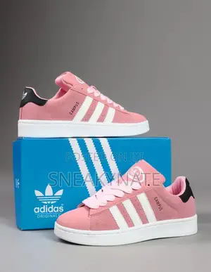 Pink Adidas Campus Unisex Sneaker