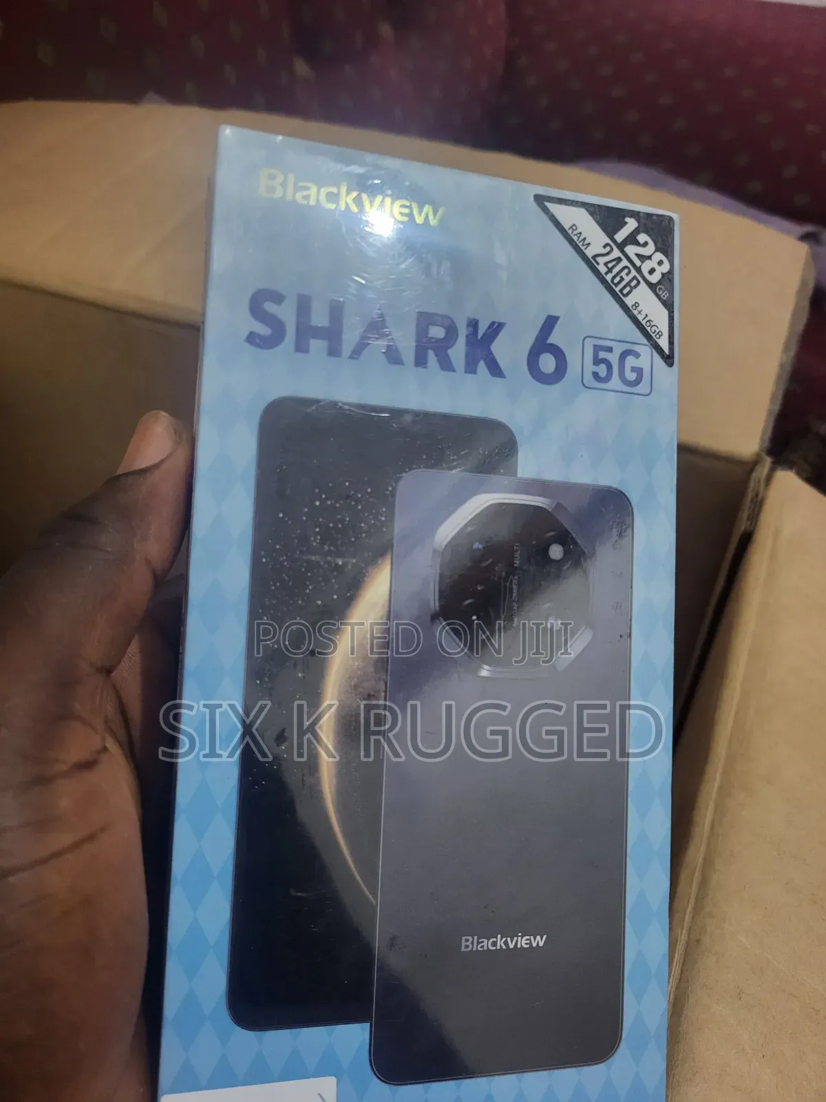 New Blackview Shark 6 128 GB Black