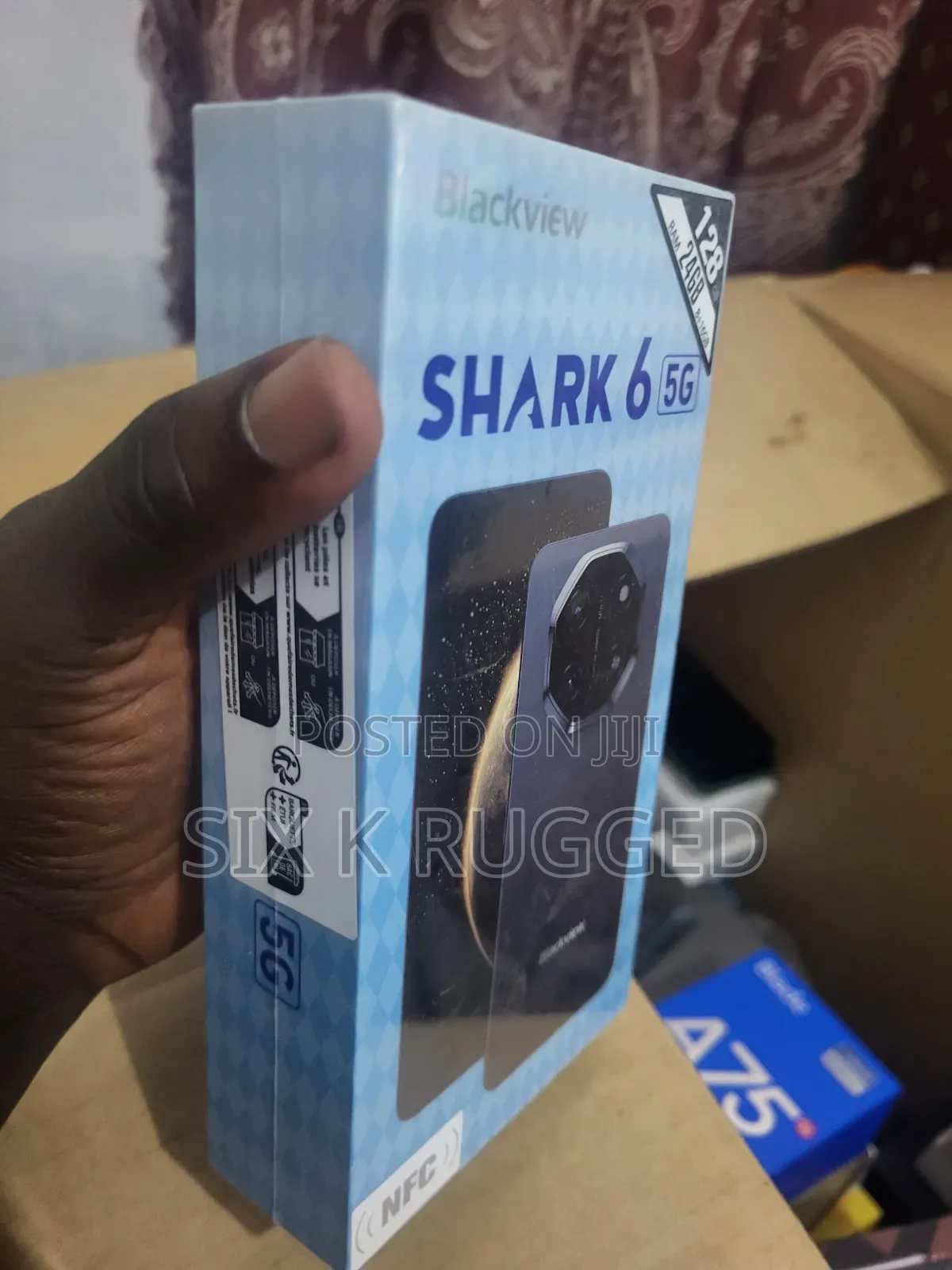 New Blackview Shark 6 128 GB Black