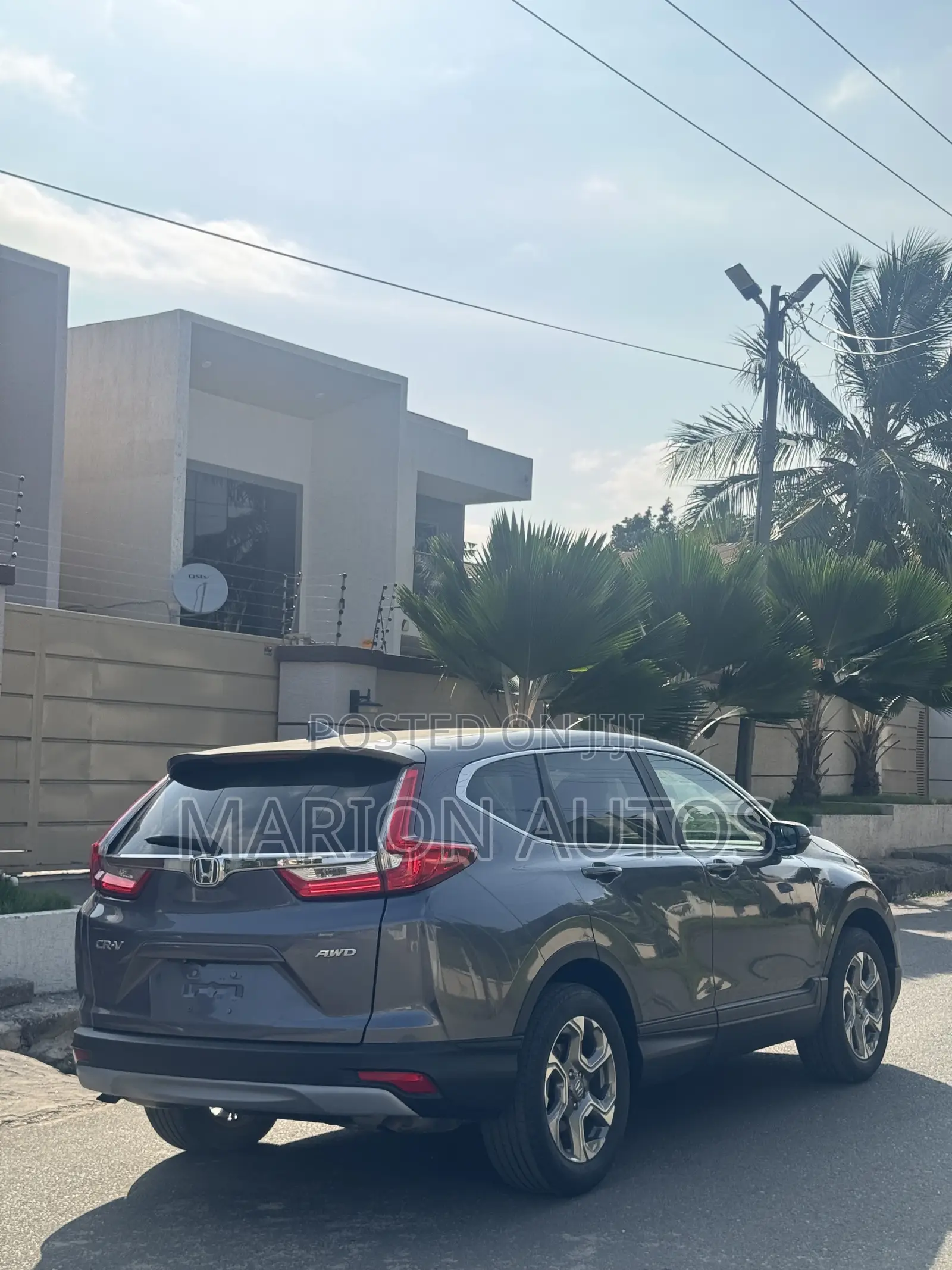 Honda CR-V EX-L AWD 2019 Gray