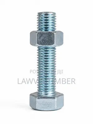 Hex Bolt With Nut | High-Strength Steel | Zinc Plated