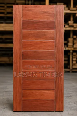 Red Beam Wooden Door | Solid Timber | Strong, Elegant Built to Last