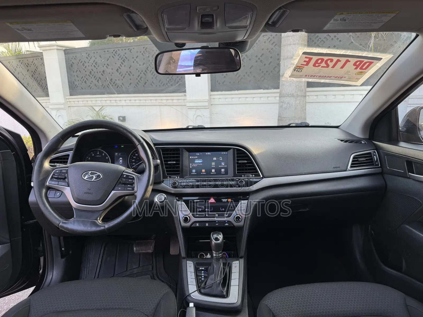 Hyundai Elantra SE Sedan FWD (2.0L 4cyl 6M) 2017 Black