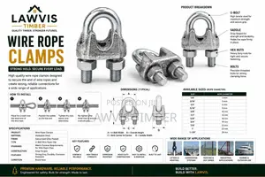 Galvanized Wire Rope Clamp | Wire Cable Clip | Secure