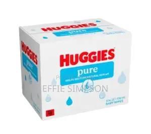 Huggies Pure Wipes 12*48pcs