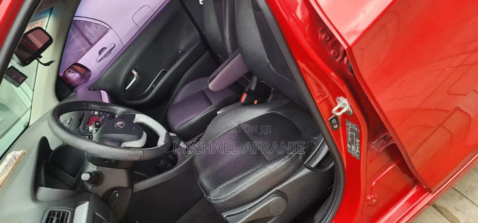 Kia Morning 2014 Red
