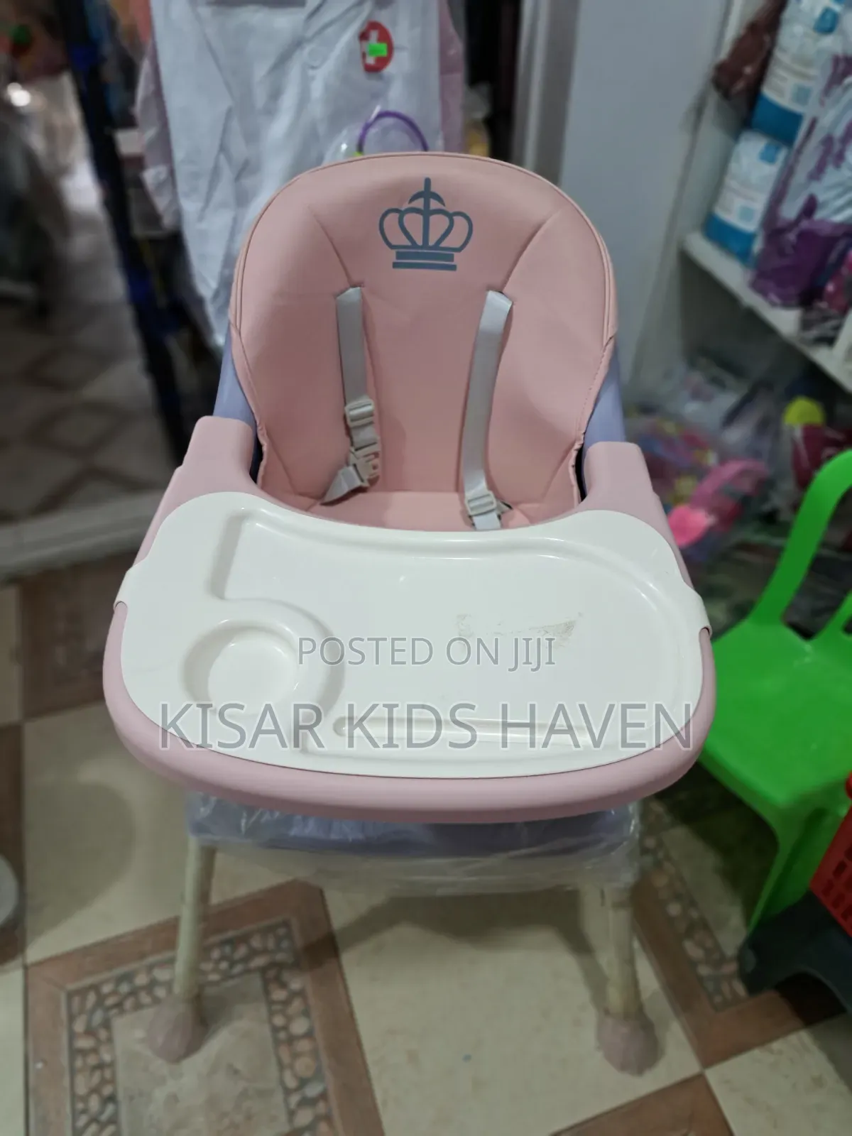 Baby Girl Feeding High Chair 6months to 3 Years ( Reduced to Clear)