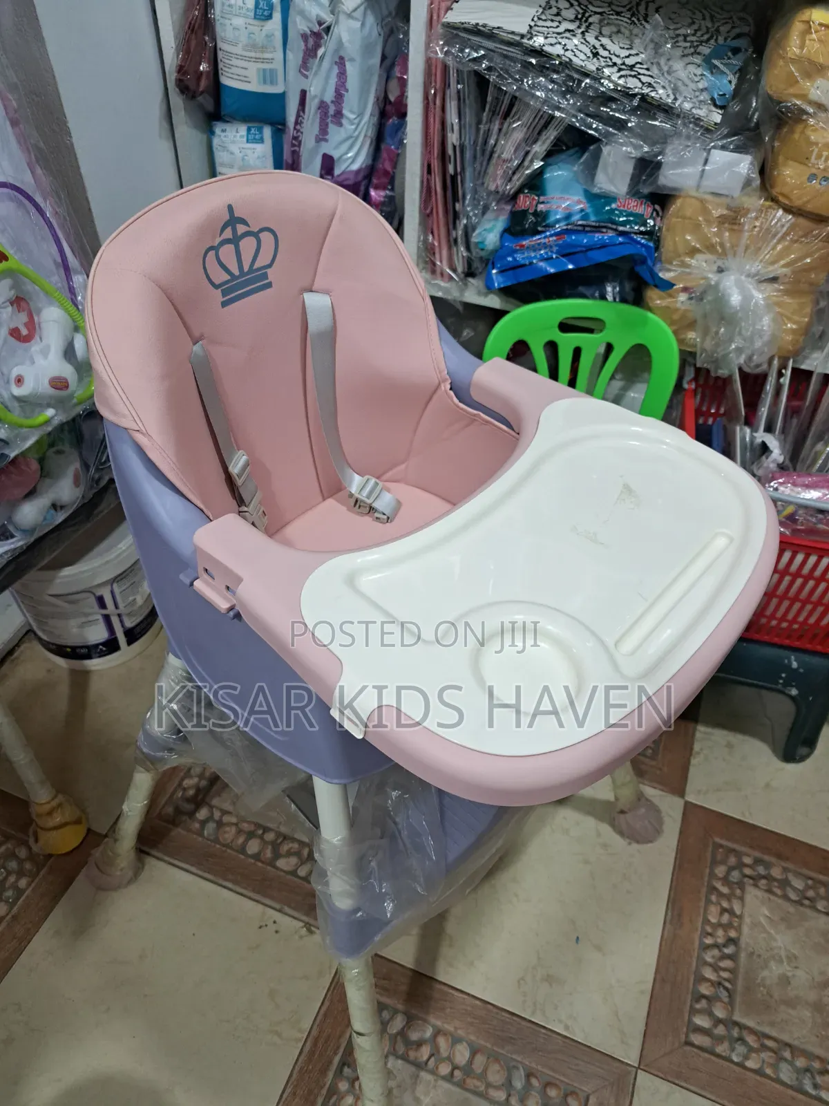 Baby Girl Feeding High Chair 6months to 3 Years ( Reduced to Clear)