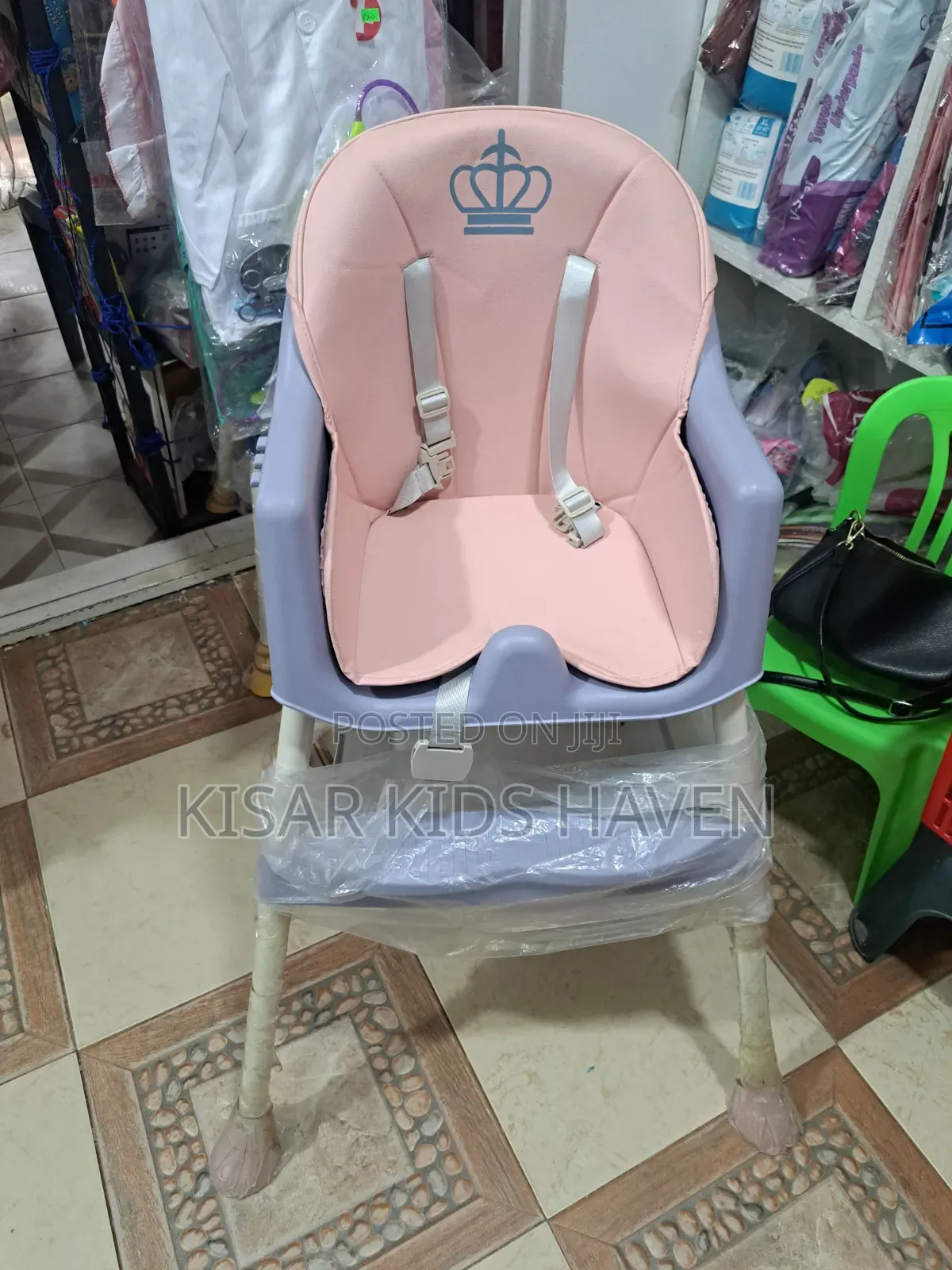 Baby Girl Feeding High Chair 6months to 3 Years ( Reduced to Clear)