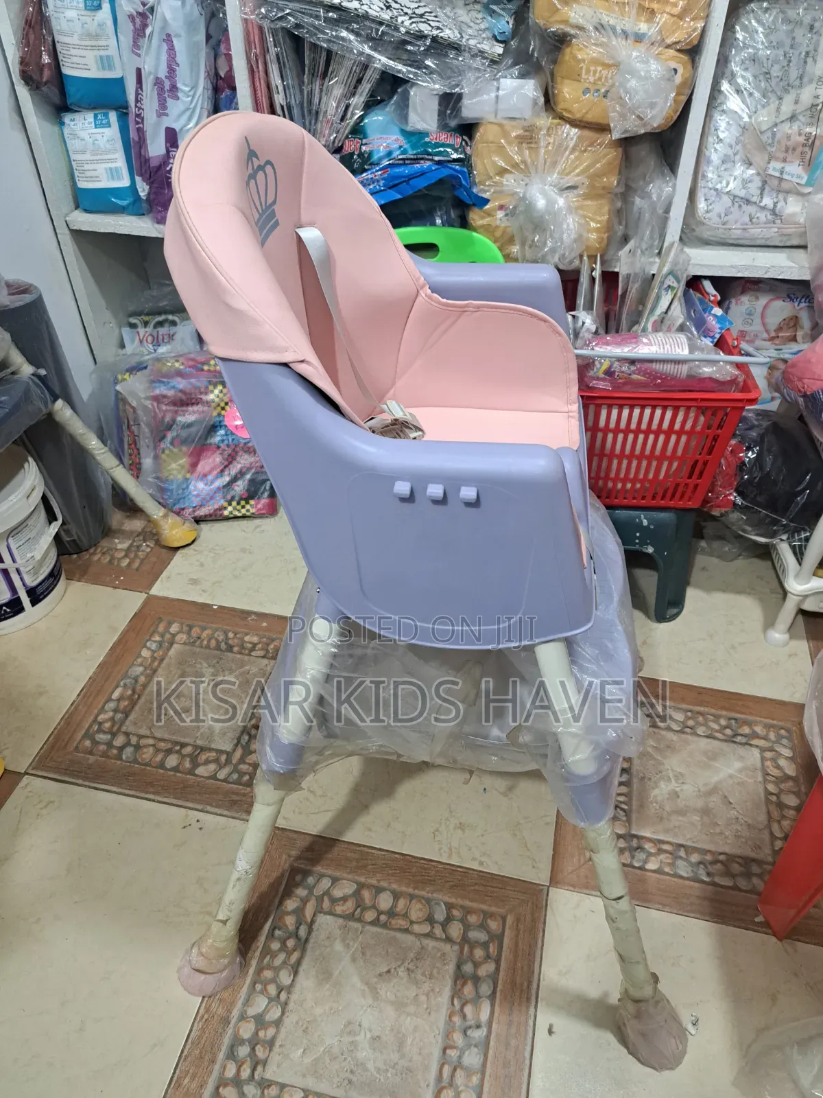 Baby Girl Feeding High Chair 6months to 3 Years ( Reduced to Clear)