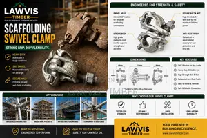 Scaffolding Swivel Clamp | 48mm Heavy-Duty Scaffold Coupler