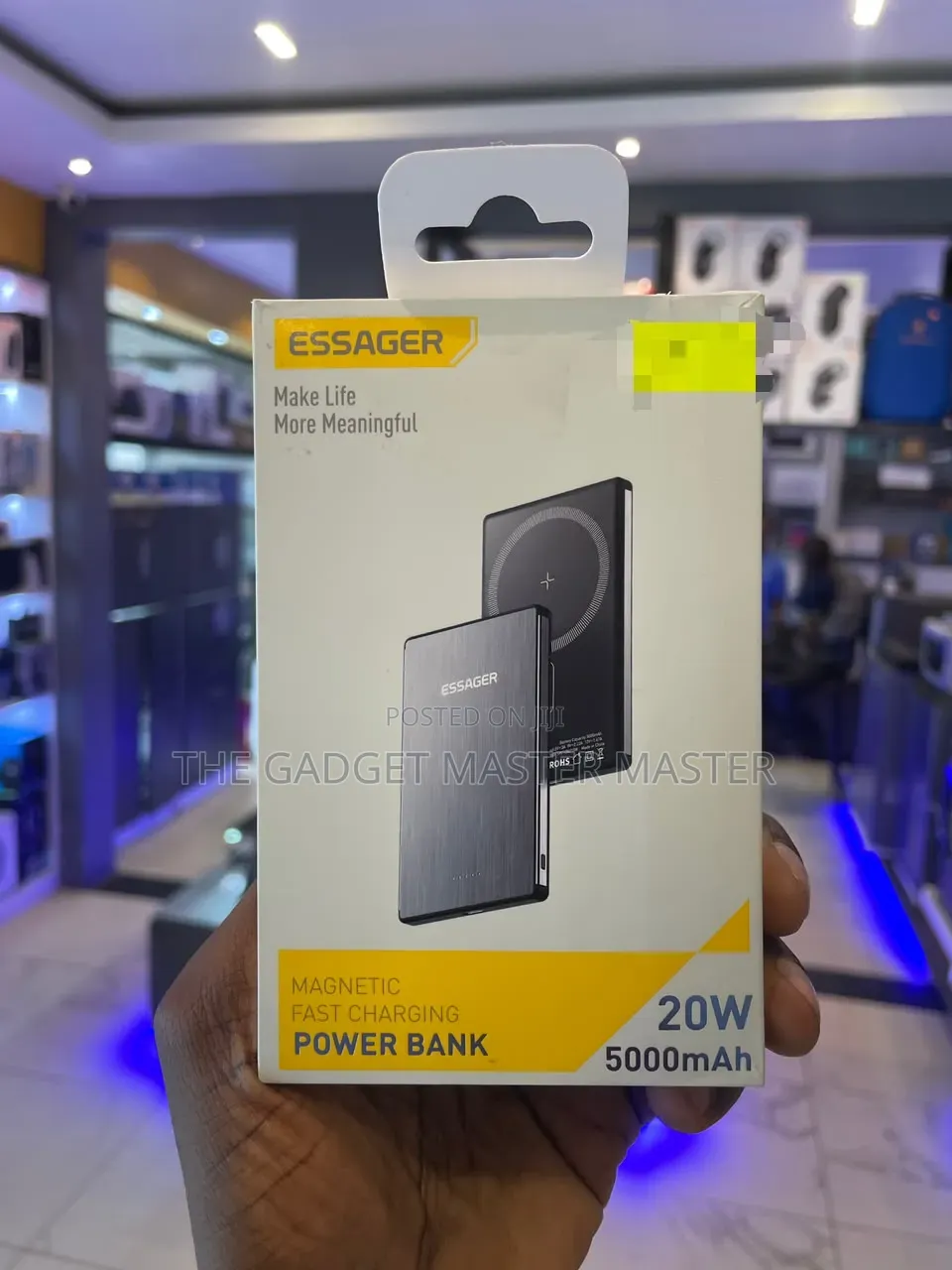 Essager 5000 Magnetic 20W Fast Charging Powerbank