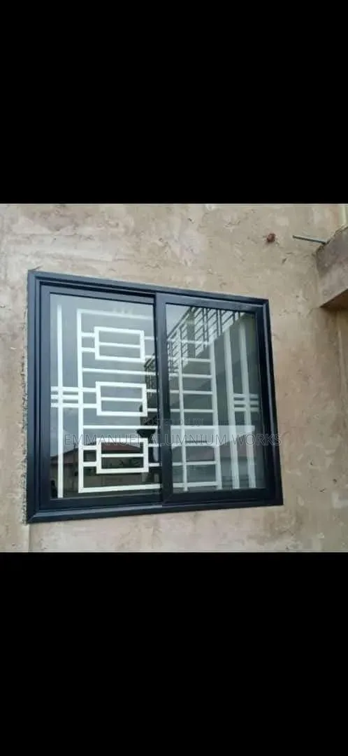 Glass Aluminium Window Design 1